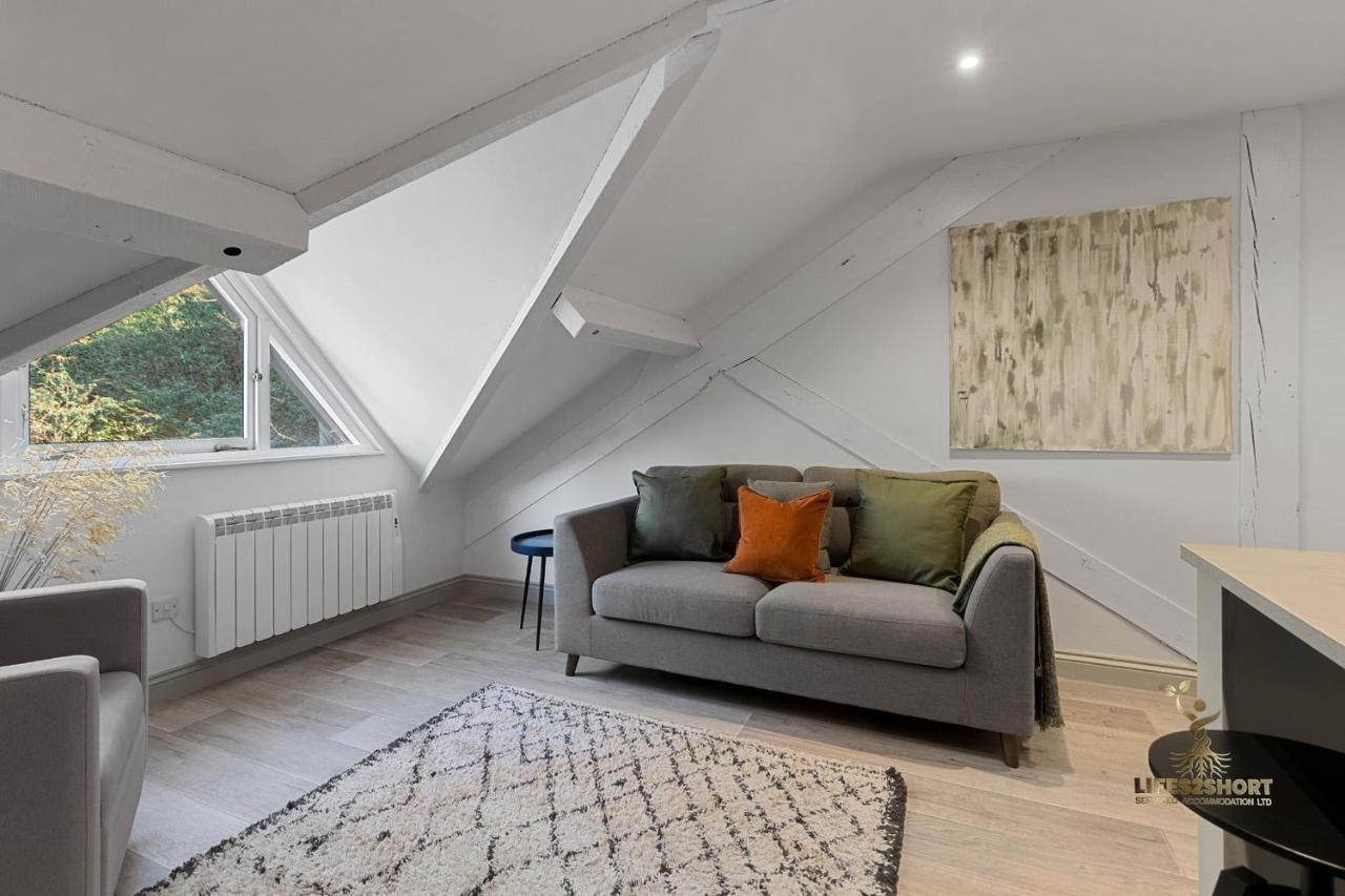 Luxe Courtyard Apartment For 4 Near Exeter City Centre Luaran gambar